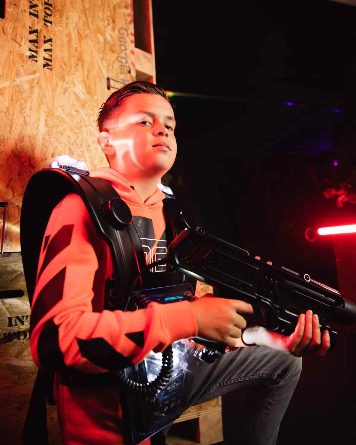 Lasergamen bij Playdôme Roosendaal